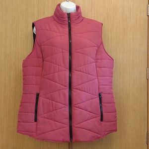 OSO Casuals SZ XL Pink Puffer Vest.